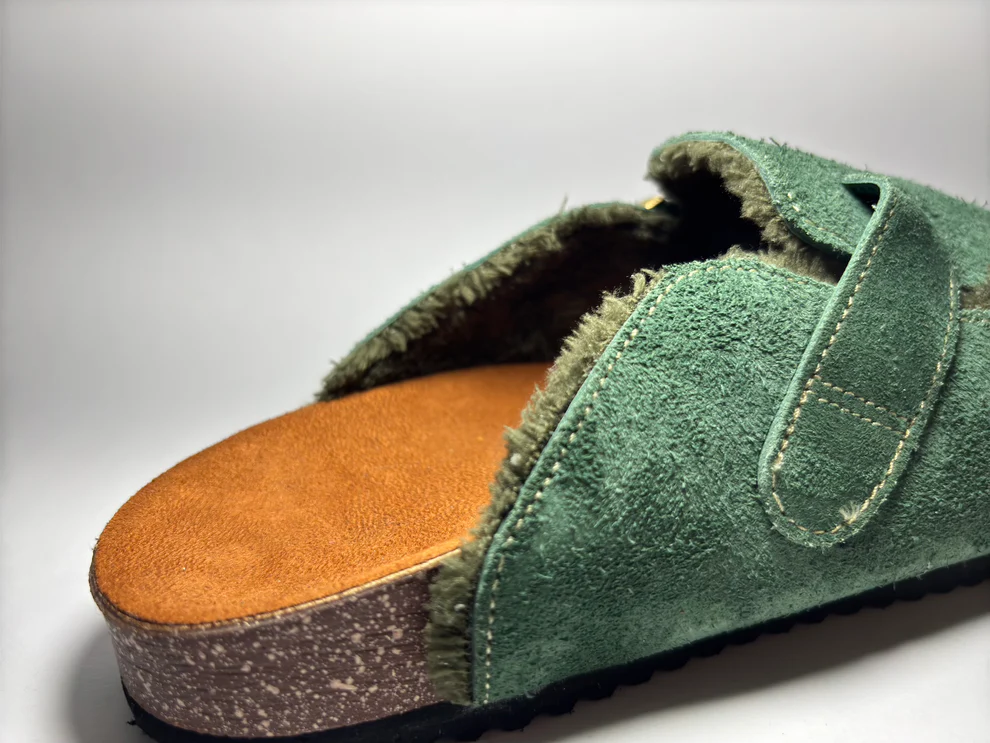 Lapsus- Suede Fur Lined Clogs