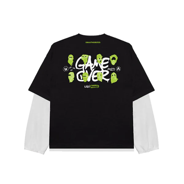Unauthorized- Double-Sleeve Shirt-S
