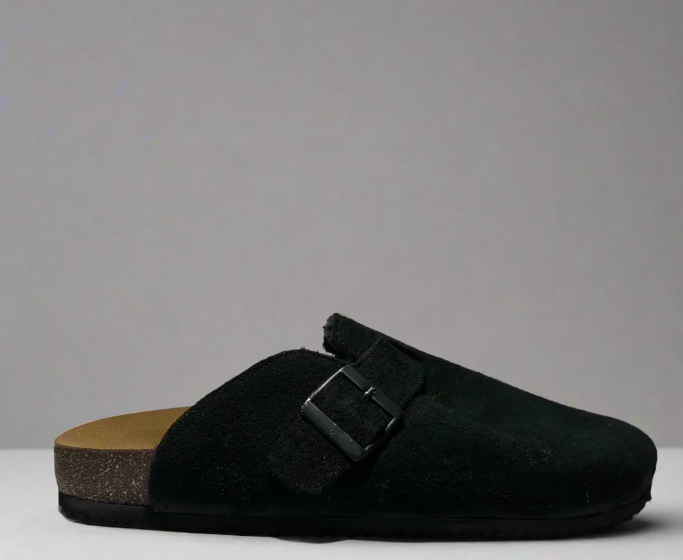 Lapsus- Suede Fur Lined Clogs