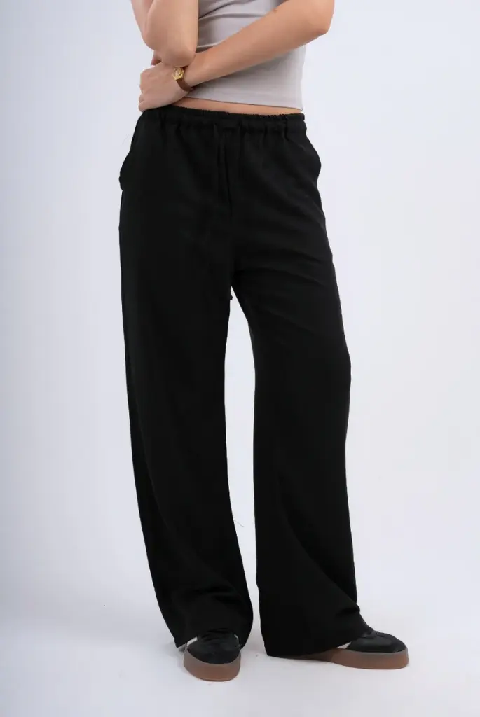 Milvus- Linen Straight Trousers